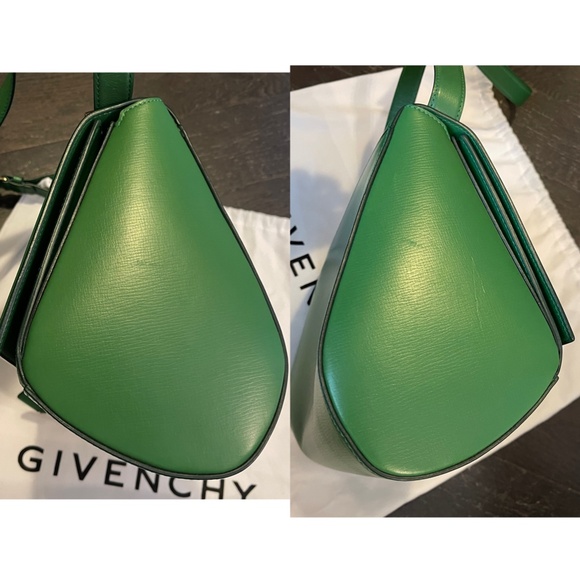 Givenchy Green Leather medium Pandora Box Bag shoulder bag with dust bag - Picture 13 of 16